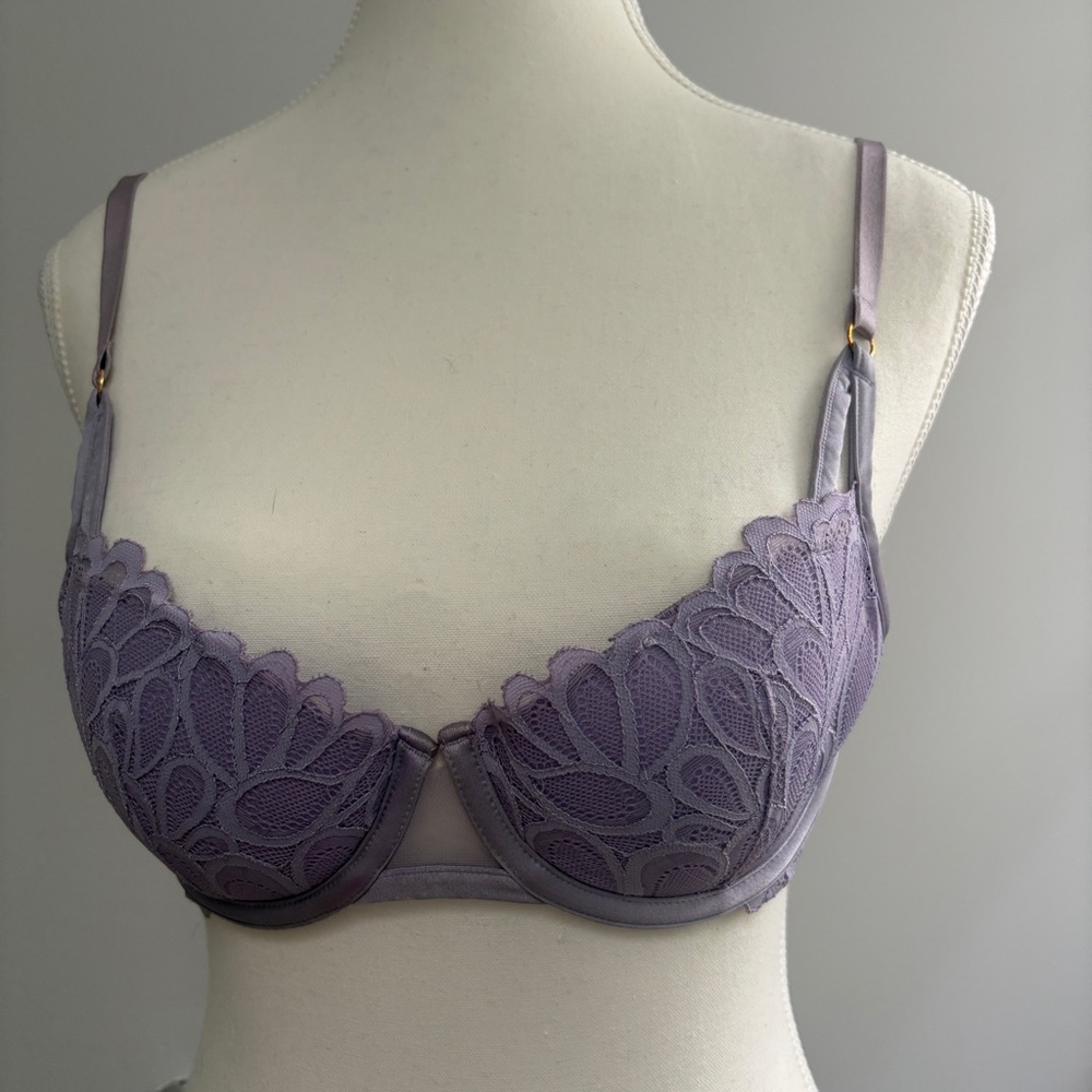 Savage x Fenty wired lace Bra in Soft Purple
